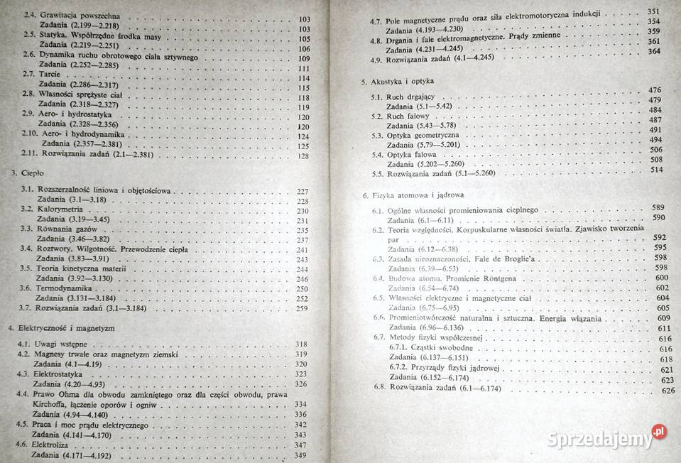 Zbiór zadań z fizyki z rozwiązaniami Józef