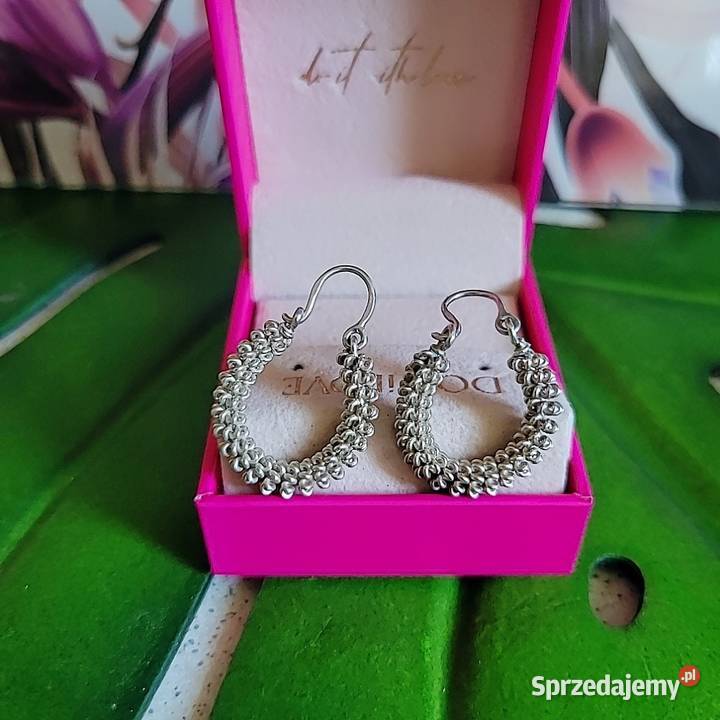 Srebrne kolczyki 925 srebro Biżuteria Warszawa