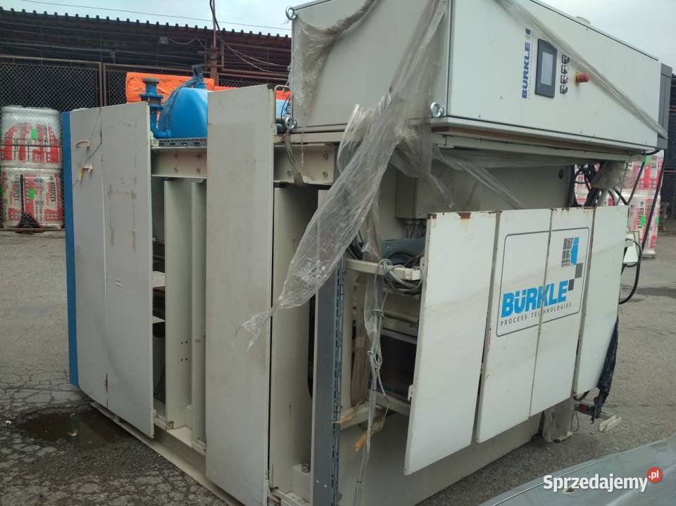 Prasa próżniowa BURKLE typ BTF 15281400 2007 r Stary Sącz sprzedam