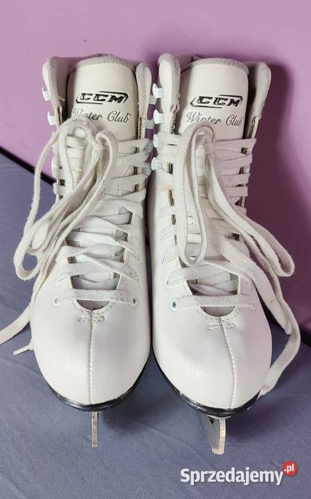 Łyżwy CCM dziecięce figurowe w super stanie 34 Jasień