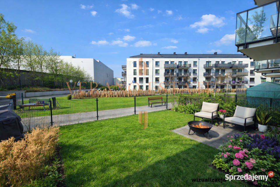 Nowoczesne 2 pokoje ogród 100 m Enclave Pruszków