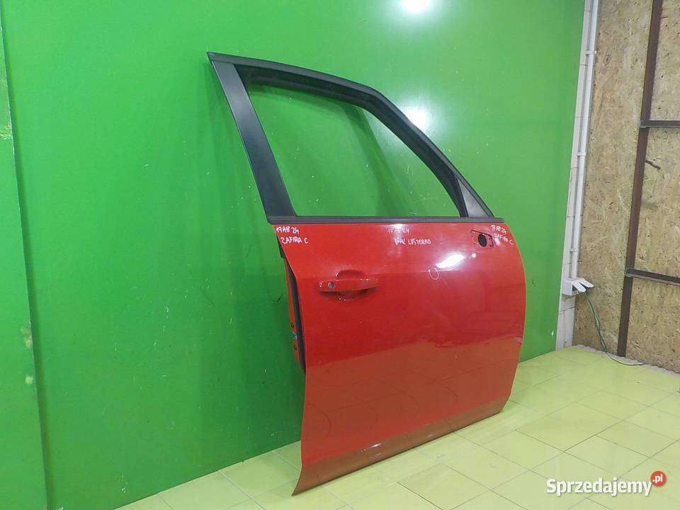 OPEL ZAFIRA C 20 CDTI AUT 13r 5D drzwi prawe osobowe Suków sprzedam