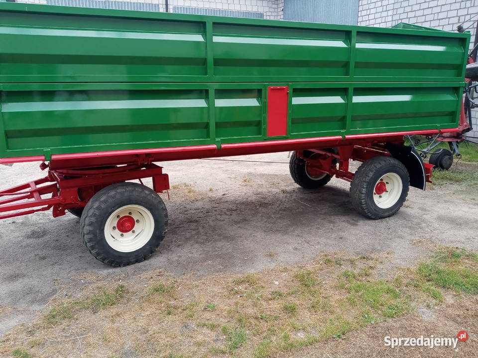 Przyczepa dwuosiowa wywrotka 68 ton 23 stronny Przyczepy rolnicze łódzkie Siemkowice