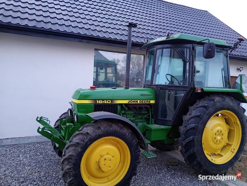 ciągnik rolniczy John Deere 1640 przedni TUZ Międzyrzec Podlaski