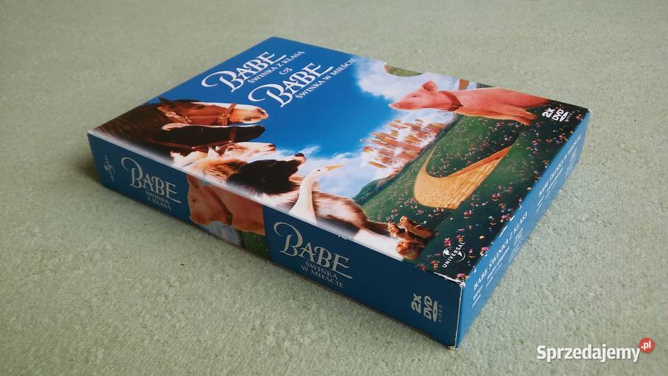 Pakiet 2 dvd Świnka z klasą i Świnka w mieście Warszawa