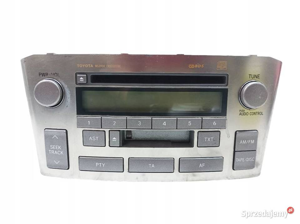 RADIO 8612005081 Toyota Avensis II 20032009