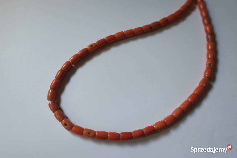 Naszyjnik korale efektowne owale Brwinów