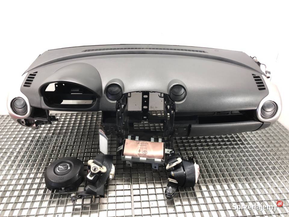 KOKPIT PODUSZKI PASY KOMPLET MAZDA 2 DE podkarpackie