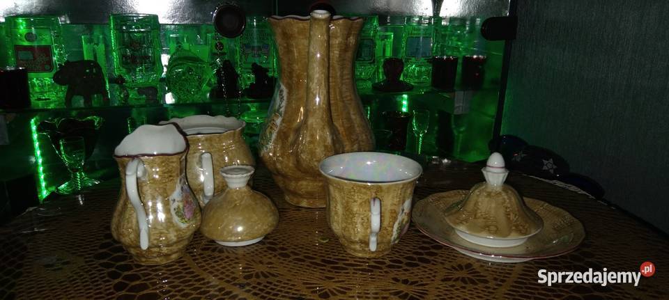 Porcelanowy zestaw do kawy Sejny sprzedam