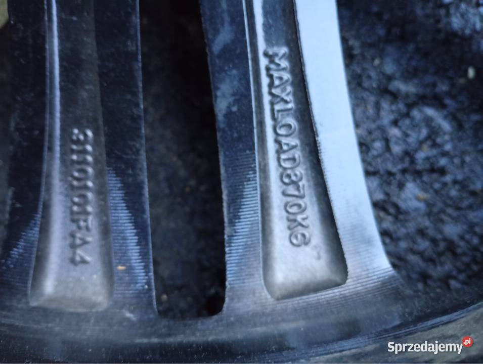 Alufelgi 20 czujniki aluminiowe