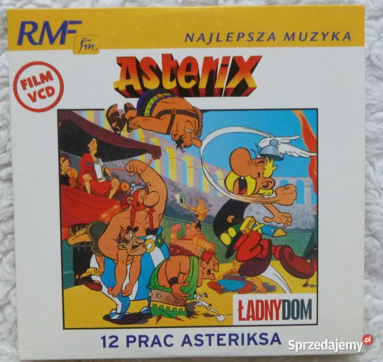 Film VCD 12 prac Asterixa Warszawa