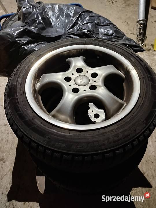 Opony zimowe z felgami mazda 2055516 zima Wrzawy sprzedam