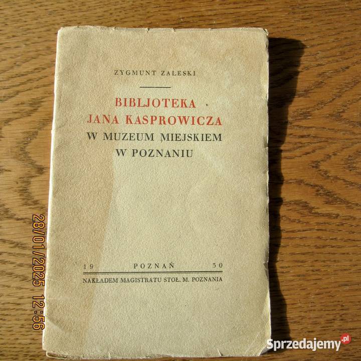 Bibliofilska gratka z drukarni Jana Kuglina w sprzedam