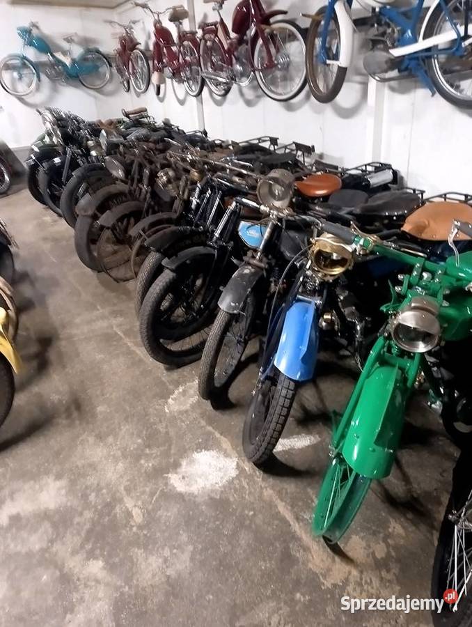 Wyprzedaż kolekcji motocykli Rok produkcji 1924 Pozostałe Gostycyn sprzedam