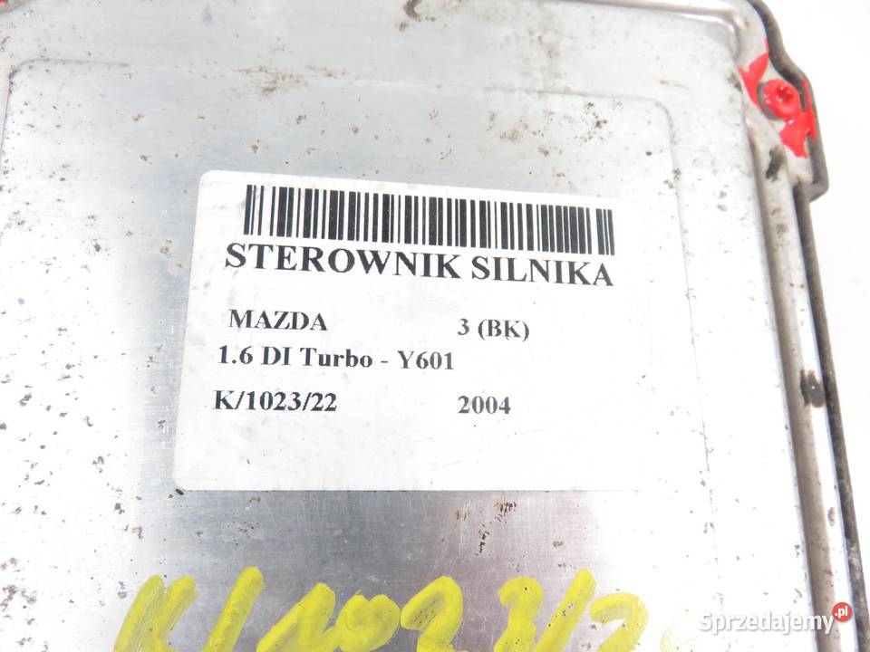 STEROWNIK MAZDA 3 BK 16 DI Turbo 3U7112A650SA