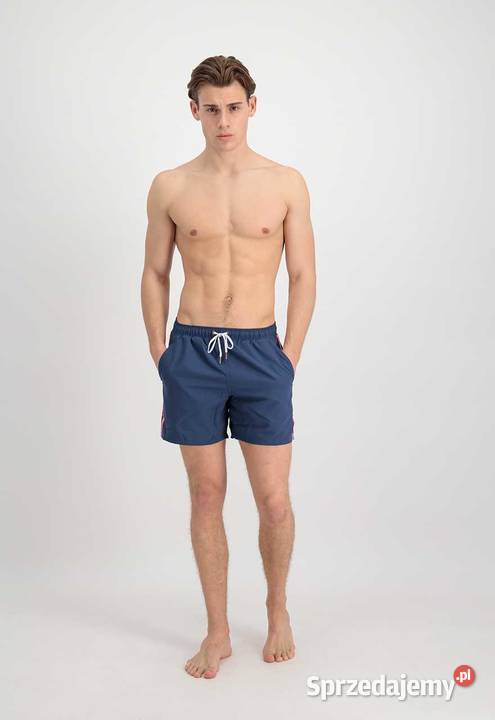 ALPHA INDUSTRIES szorty do płaywania RBF TAPE niebieski Warszawa sprzedam