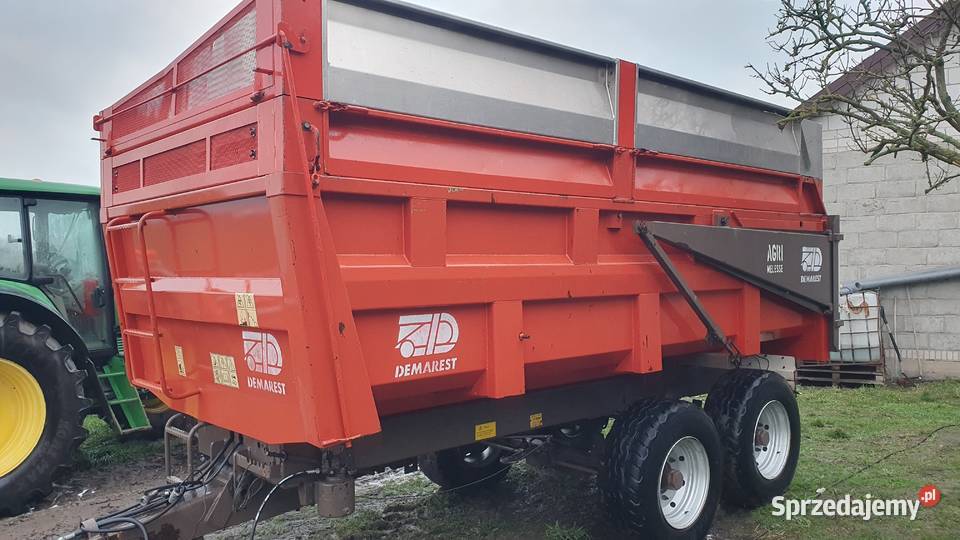 Przyczepa skorupowa Demarest d135mn