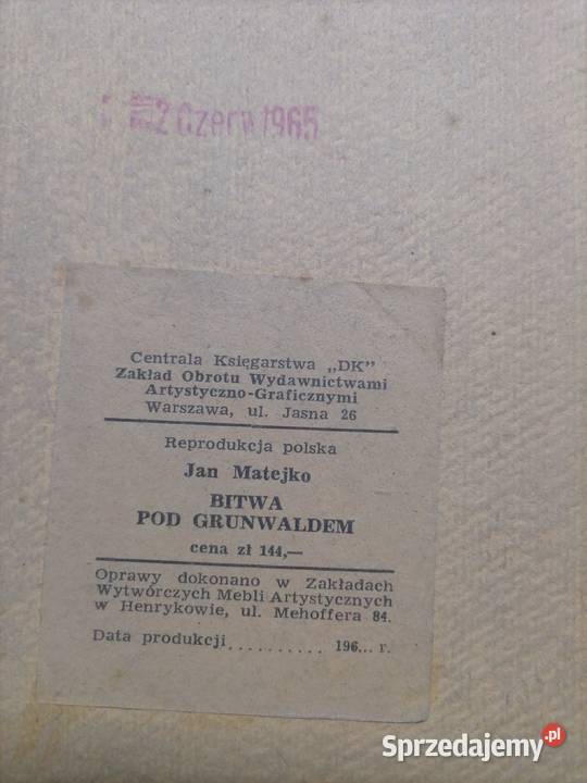 sprzedamstary obraz mazowieckie sprzedam