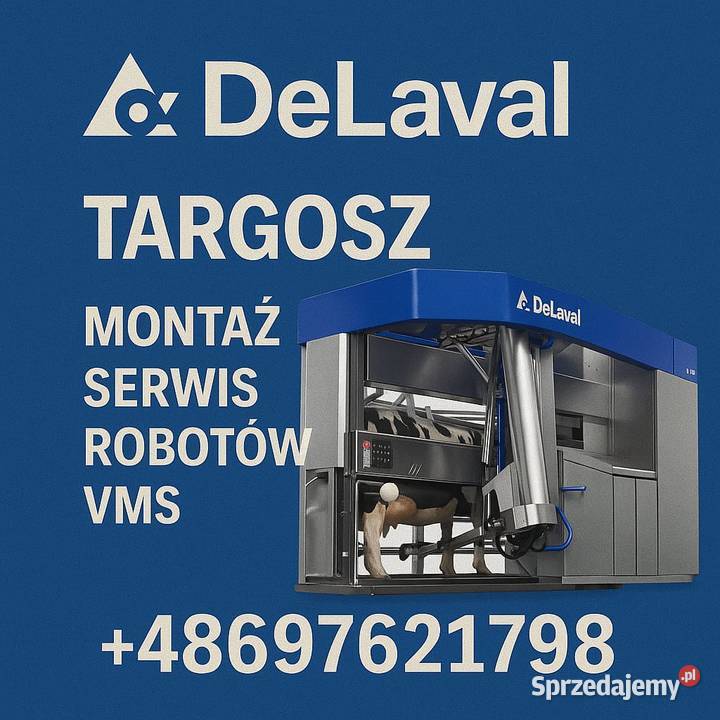 DeLaval Roboty udojowe VMS sprzedaż montaż Pozostałe sprzedam