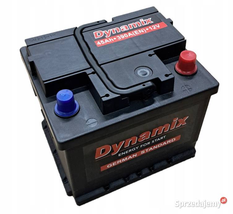 Akumulator DYNAMIX DX45N 12V 45Ah 390A osobowe Łódź