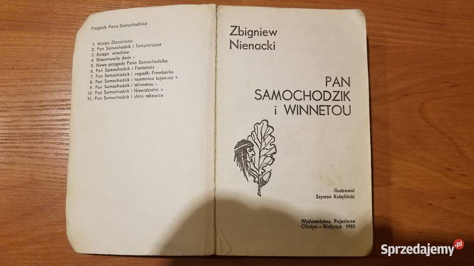 Książka Pan samochodzik i Winnetou Zbigniew Białystok sprzedam