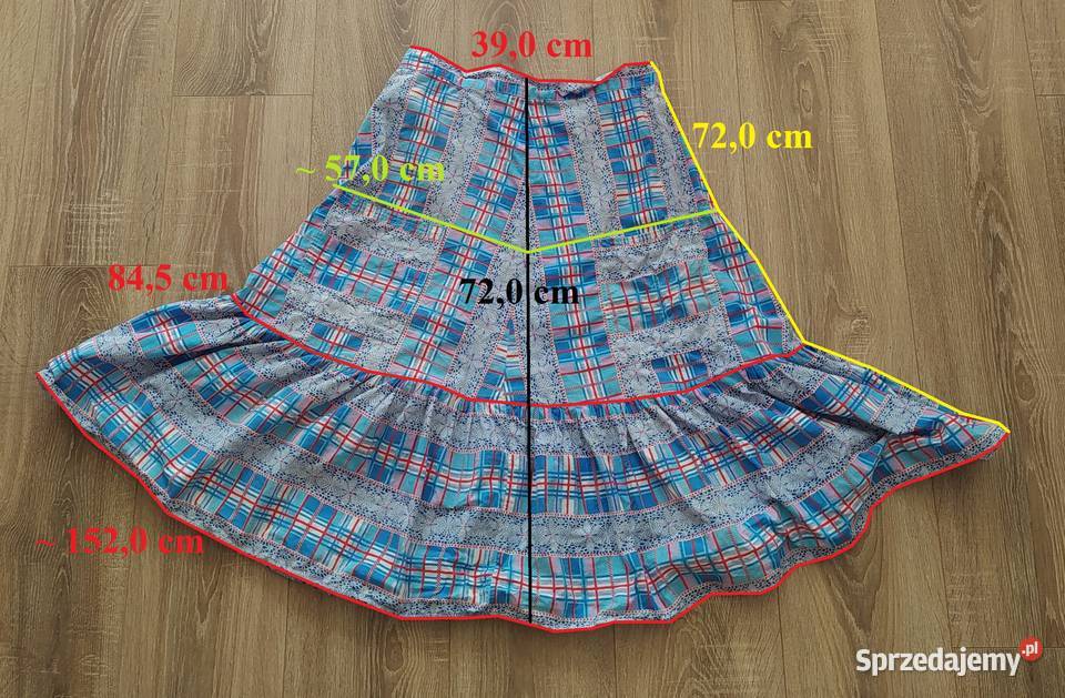 Spódnica damska ROZKLOSZOWANA