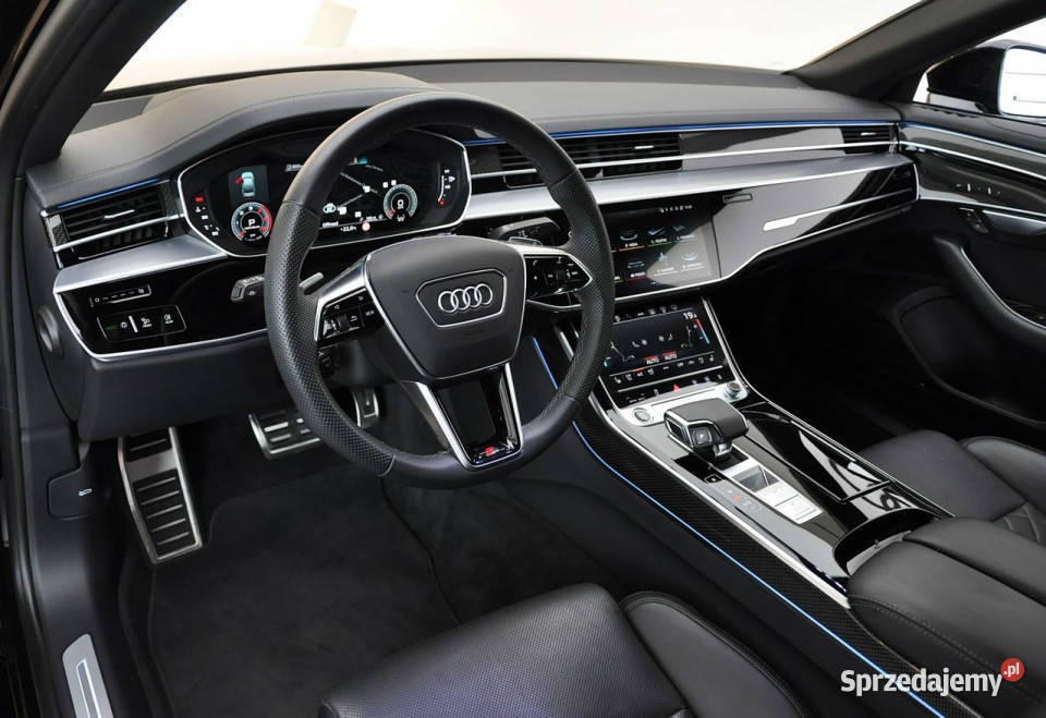 Audi A8 50TDI V6 Quattro SlineInterieur BO łopatki zmiany biegów Kielce