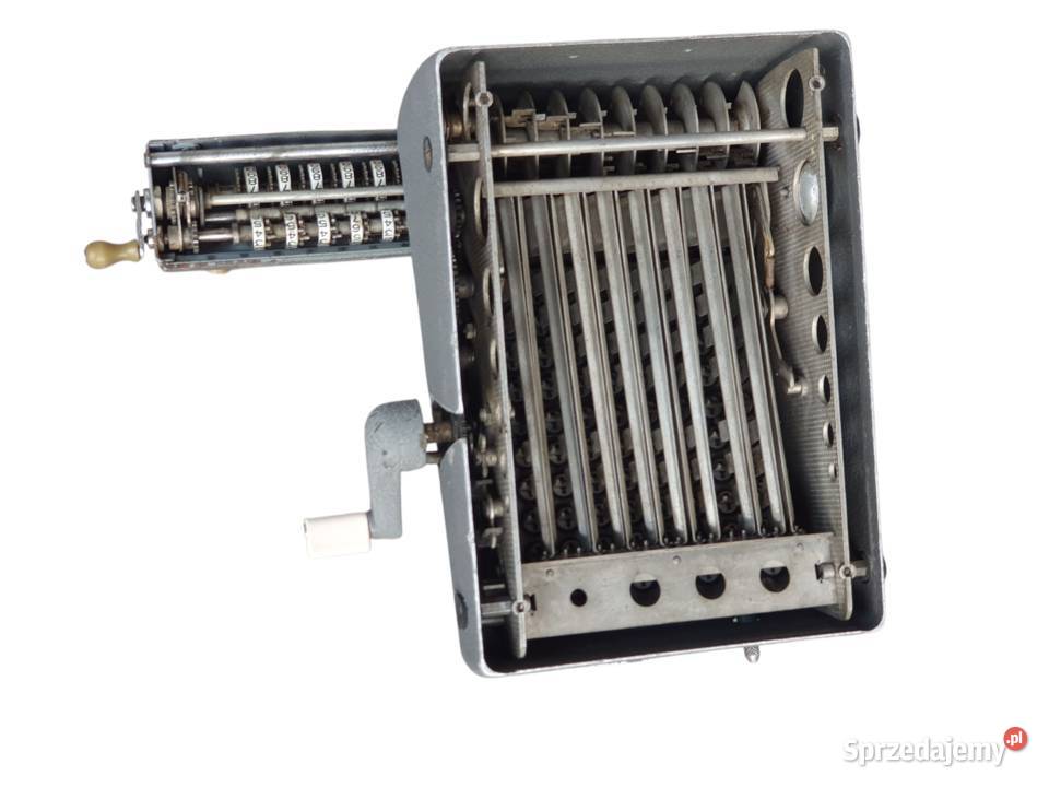 Stary Czechosłowacki kalkulator NISA mechaniczna Cieszyn