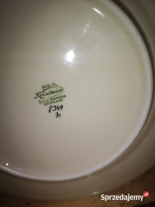 Talerzyk deserowy syg Krautheim Selb Bavaria pomorskie Gdańsk