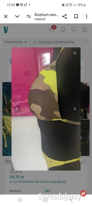 Kostium kąpielowy dwuczęściowy Łódź