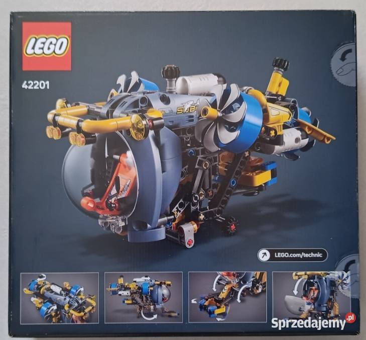 LEGO TECHNIC 42201 badawcza łódź podwodna NOWA Ełk