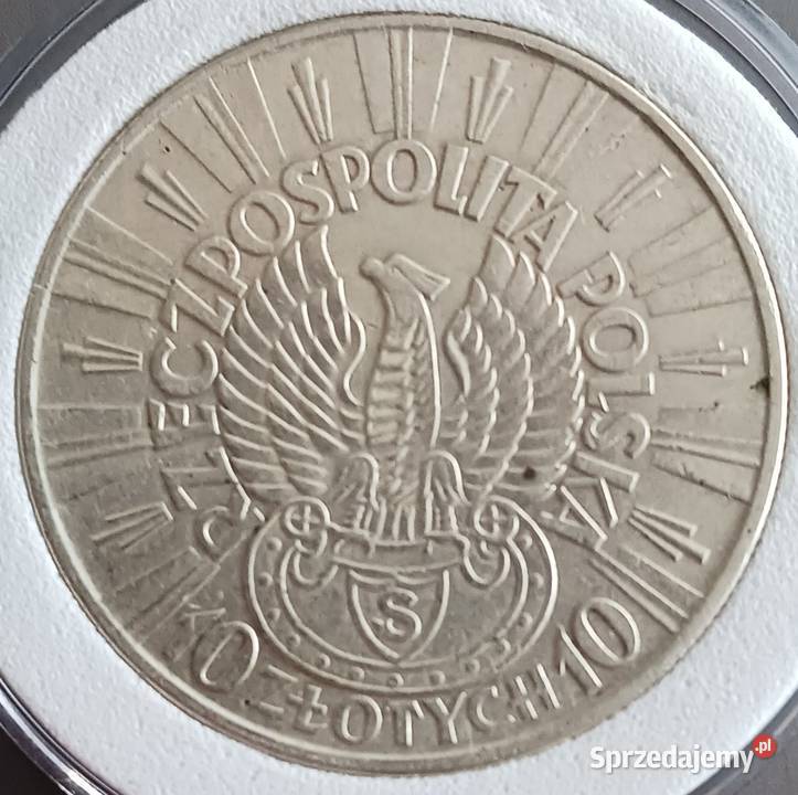 10 J Piłsudski 1934 r Orzeł Strzelecki Legionowy Konin