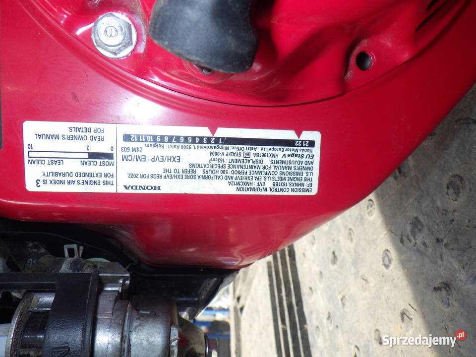 Silnik HONDA GX200 z przekładnią Made in Japan