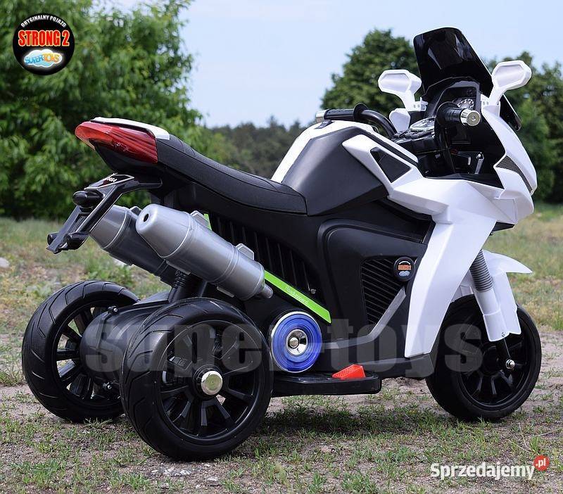 DUŻY MOTOR ŚCIGACZ Z SYMULACJĄ WYDECHU MIĘKKIE Toruń