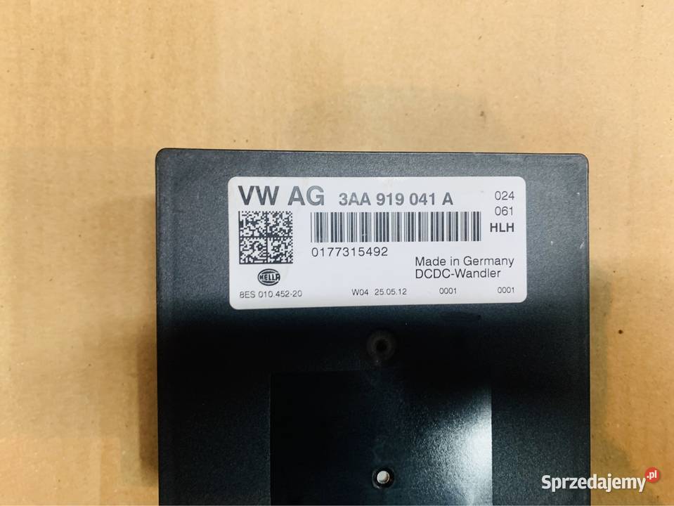 Stabilizator napięcia 3AA919041A vw tiguan 5n zachodniopomorskie Szczecin