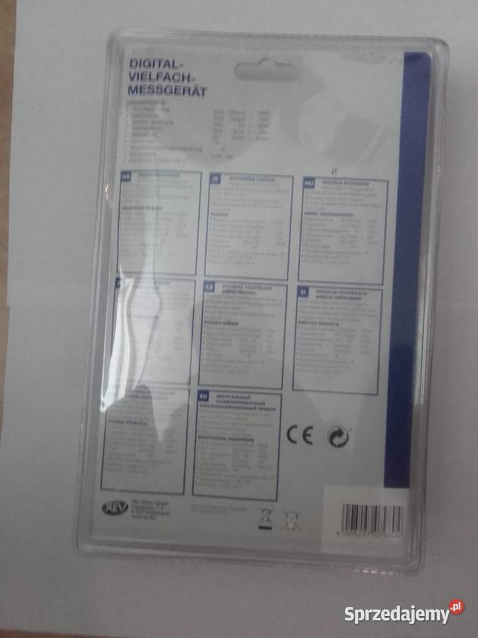 MULTIMETR miernik duwi Art 0507980555 Pozostałe Będzin