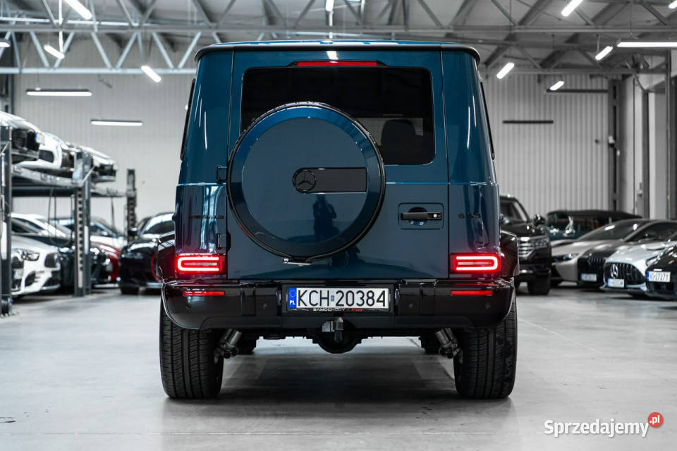 Mercedes G 63 AMG Ocean Blue G Manufaktur podgrzewane fotele Węgrzce
