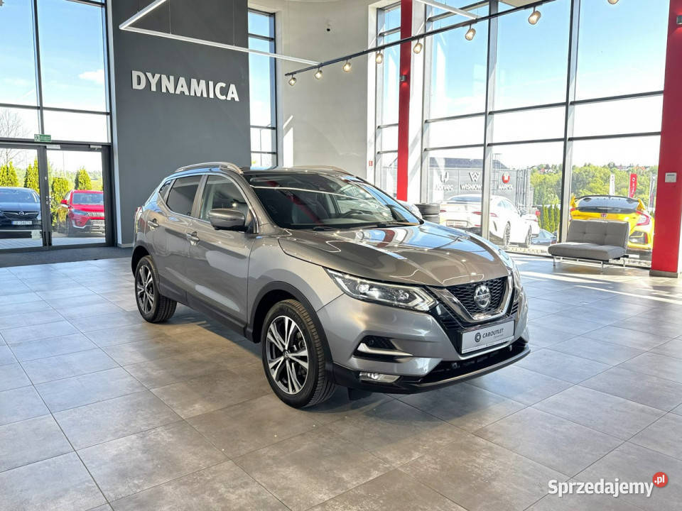 Nissan Qashqai NConnecta 12DIGT 116 M6 2018 r Zarejestrowany w Polsce Myślenice