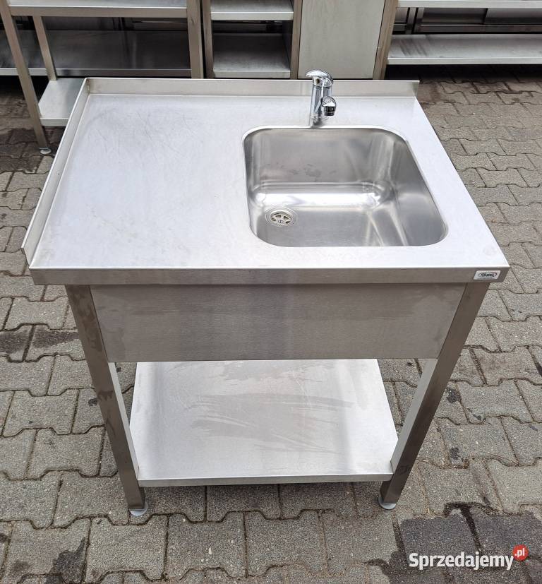 Zlew 1 Komorowy z Półką 776085 M1844 N Nowe Skalmierzyce
