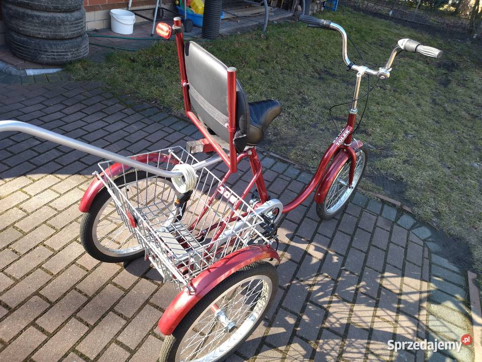 Rower trójkołowy rehabilitacyjny Tolek Wrocław