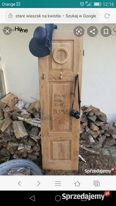 Stare drzwi loft na wieszak sprzedam