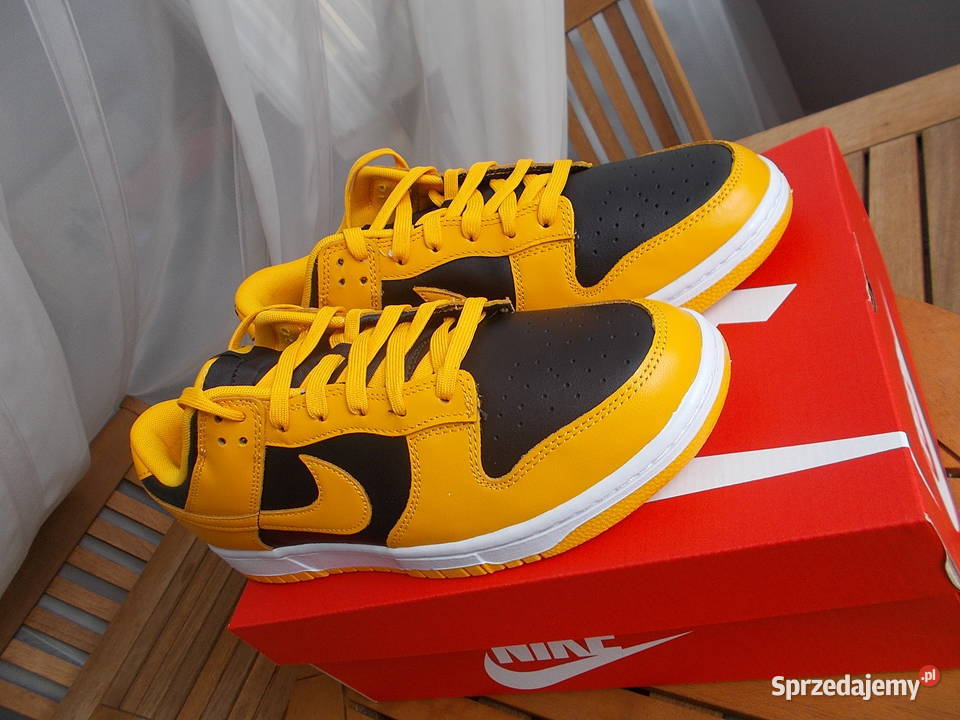 r455 i 45 Nike Dunk Low Championship Goldenrod wielkopolskie Poznań