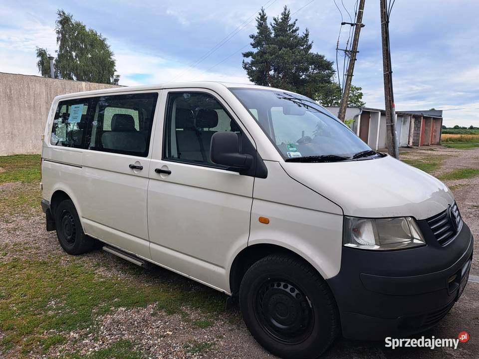 Volkswagen Transporter T5 19 TDI 84 9osobowy 1 Transporter zachodniopomorskie Świdwin