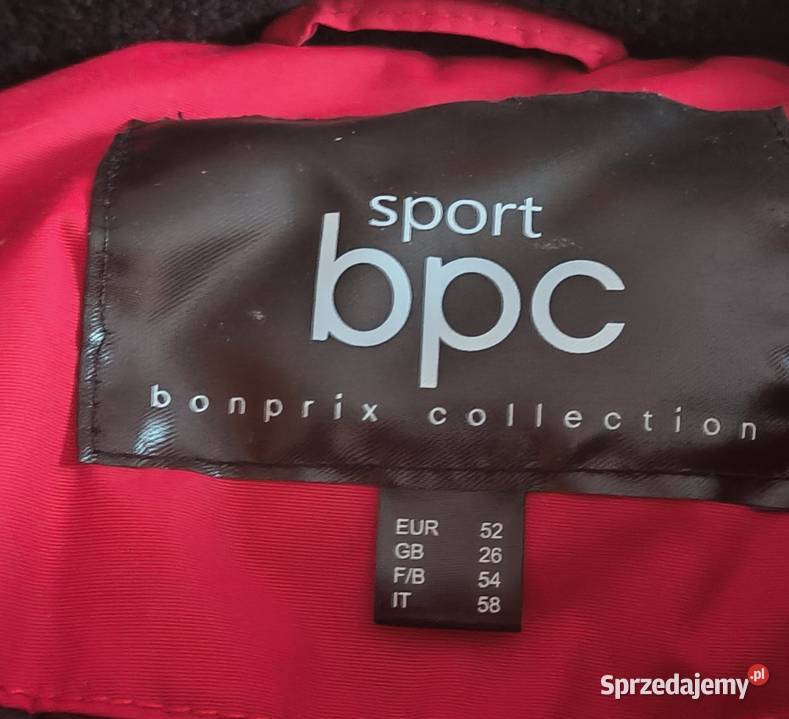 Kurtka czerwona zimowa pomorskie Gdańsk