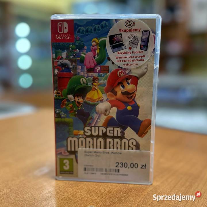 Gra na Nintendo Switch Super Mario Bros Wonder Nintendo Wii Elbląg