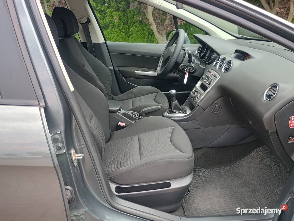 Peugeot 308 2009r ŁADNY Bezwypadkowy KLIMA centralny zamek Witkowo