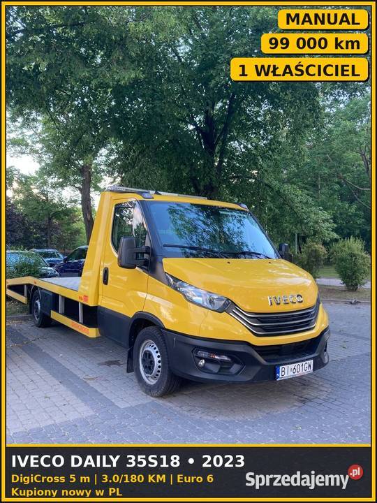 IVECO Daily 35S18 Autolaweta DigiCross 5m 180 Białystok
