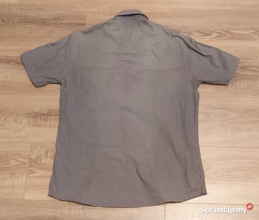 Koszula męska GIESTO krótki rękaw Hajnówka