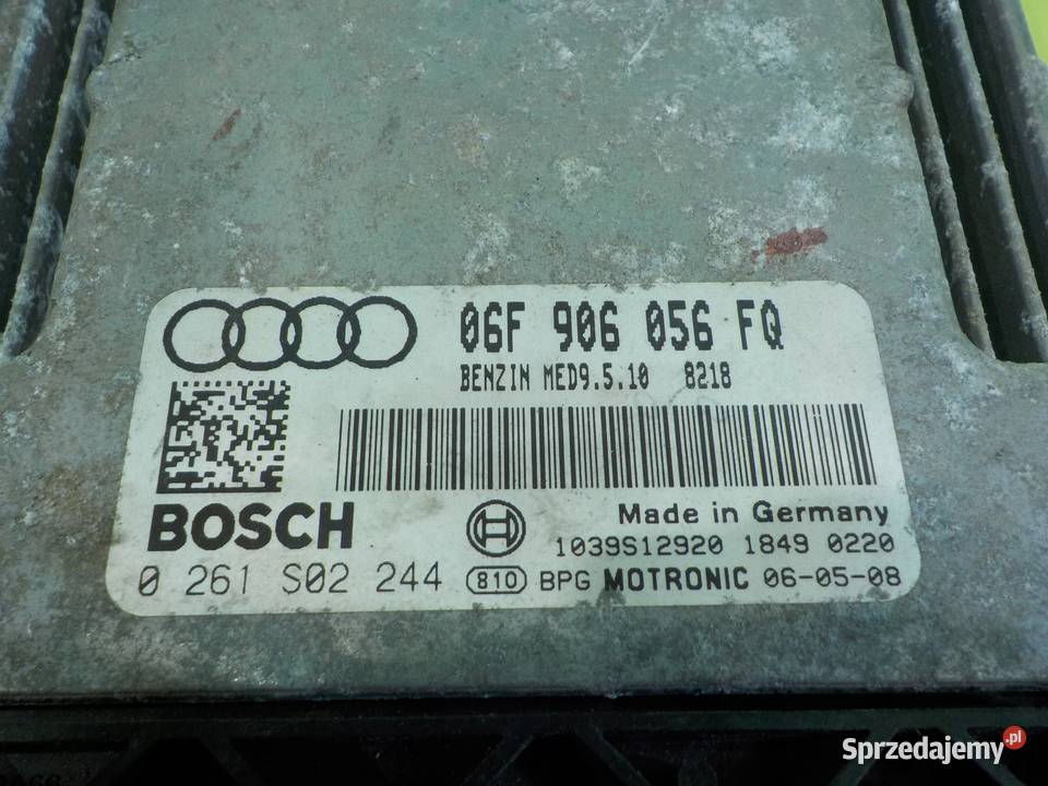 AUDI A3 8P II 20 FSI 06r HB 5D sterownik Czujniki i sterowniki Suków sprzedam