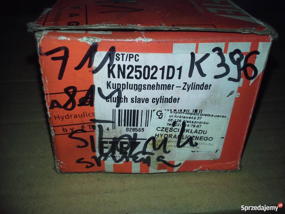 KN25021D1 FTE 6167 SIŁOWNIK SPRZĘGŁA Wysprzęglik ciężarowe